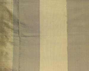 Black Silver 52 Striped Silk Shantung main image 1